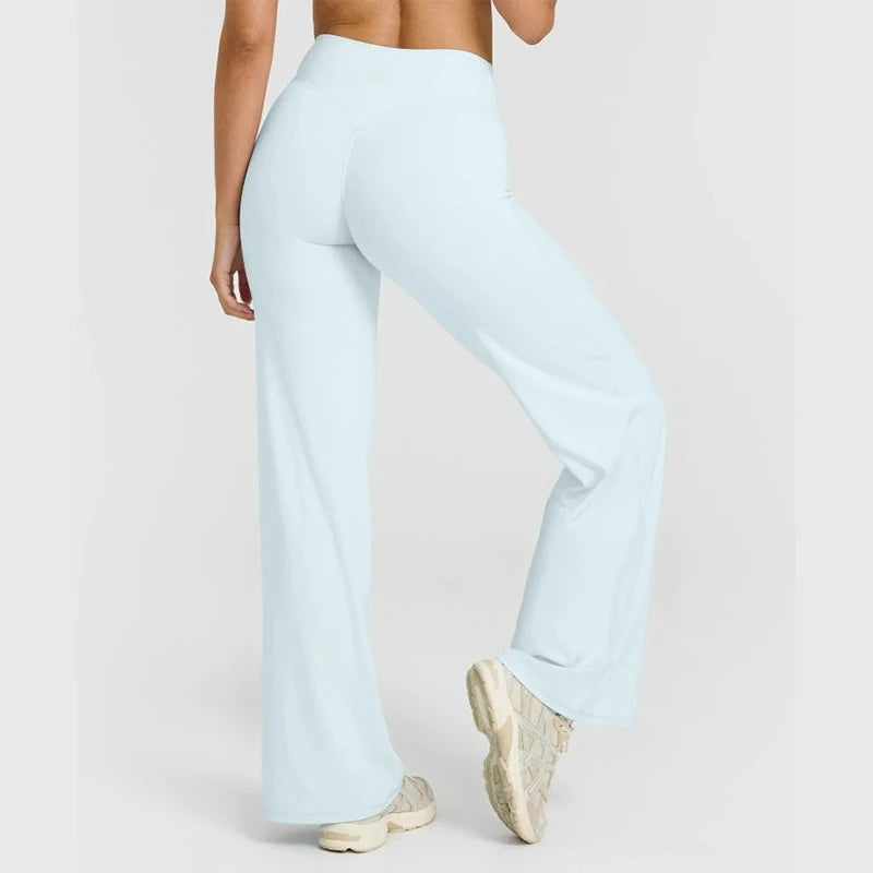 Sway&Sage High Waist Casual Comfortable Flared Trousers for Women