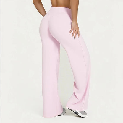 Sway&Sage High Waist Casual Comfortable Flared Trousers for Women