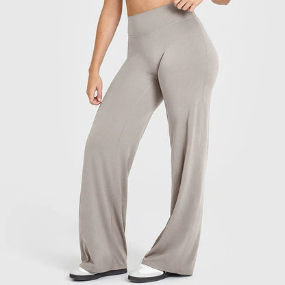Sway&Sage High Waist Casual Comfortable Flared Trousers for Women