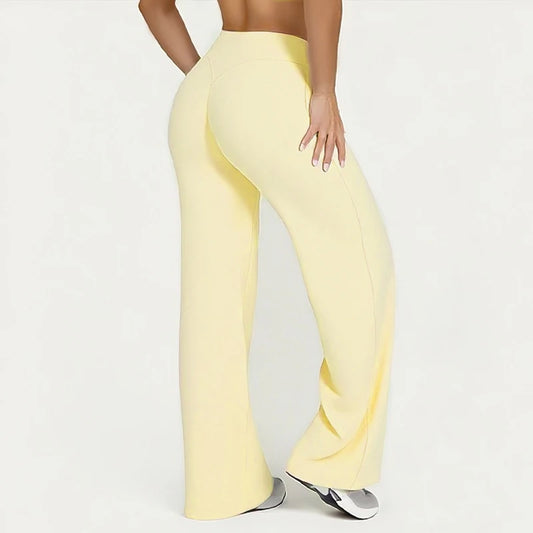 Sway&Sage High Waist Casual Comfortable Flared Trousers for Women